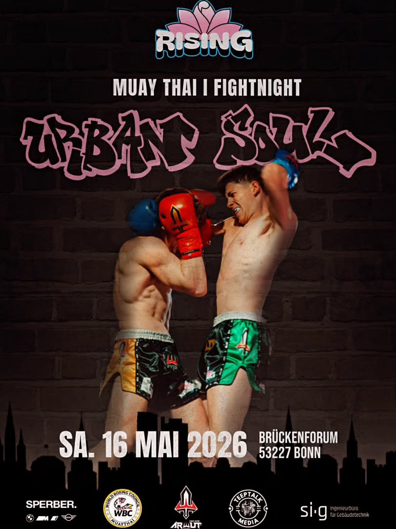 Rising Muay Thai - Urban Soul poster