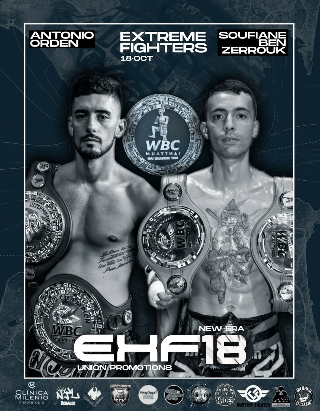 Extreme Fighters 18 poster