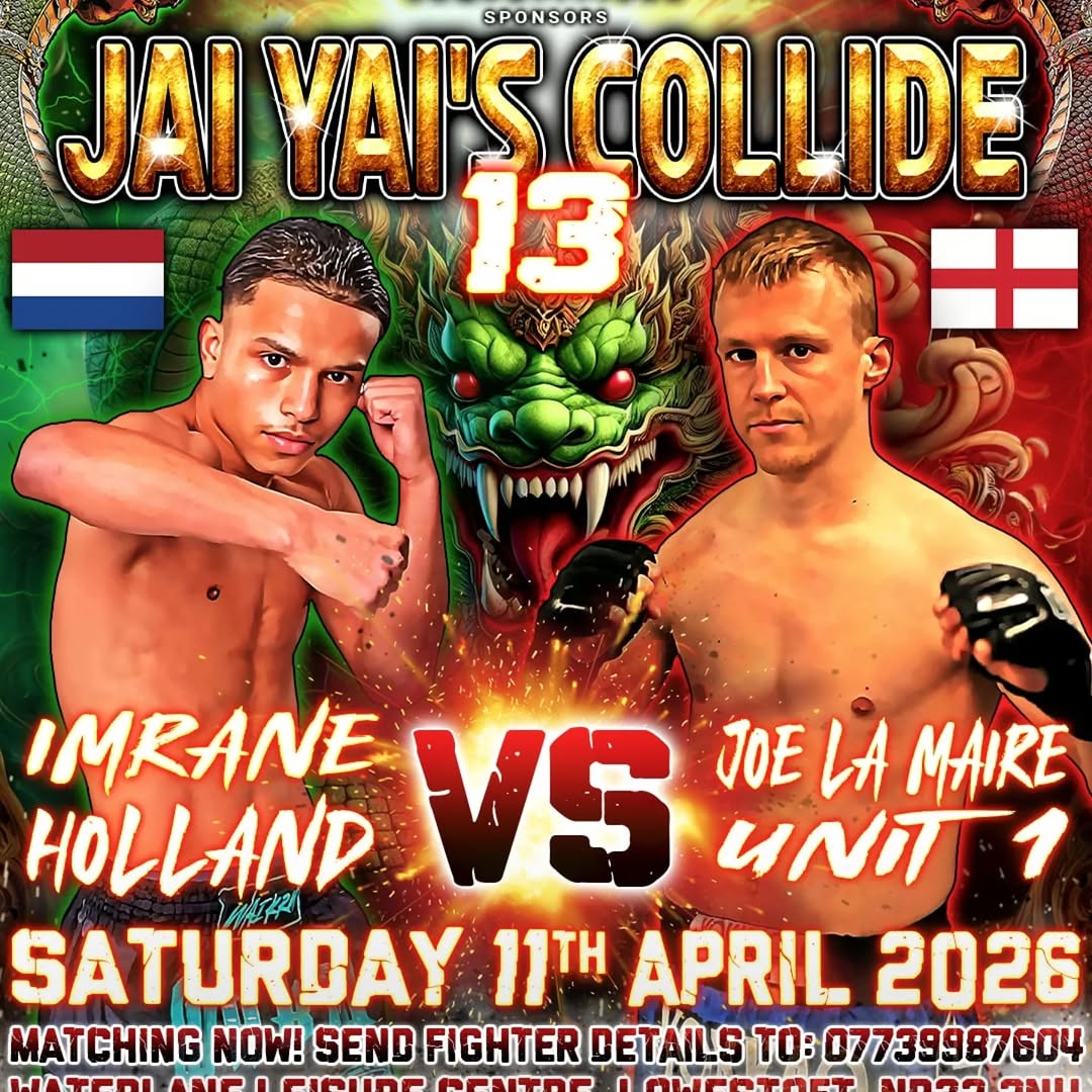 Jai Yai's Collide 13 poster