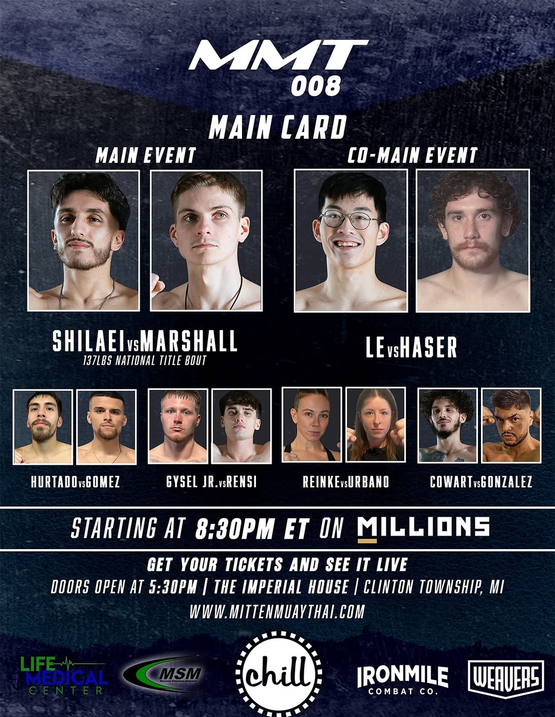 Mitten Muay Thai 8 poster