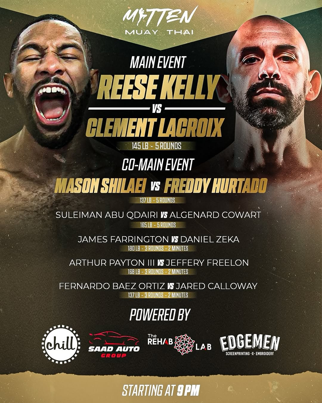 Mitten Muay Thai 5 poster