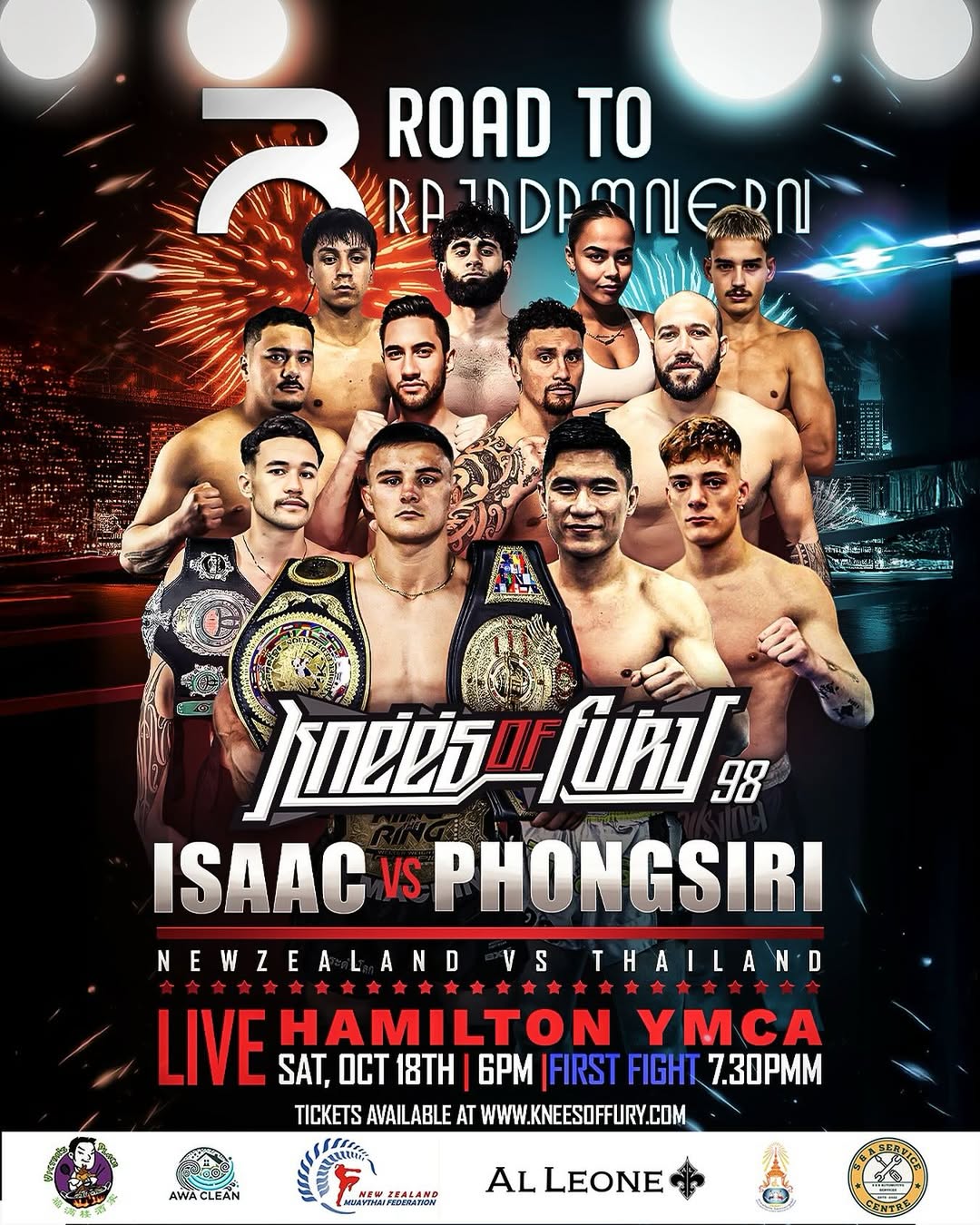 Knees of Fury 98 poster