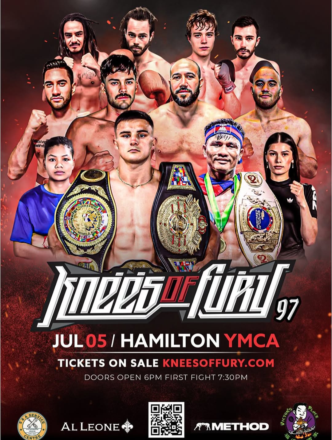 Knees of Fury 97 poster