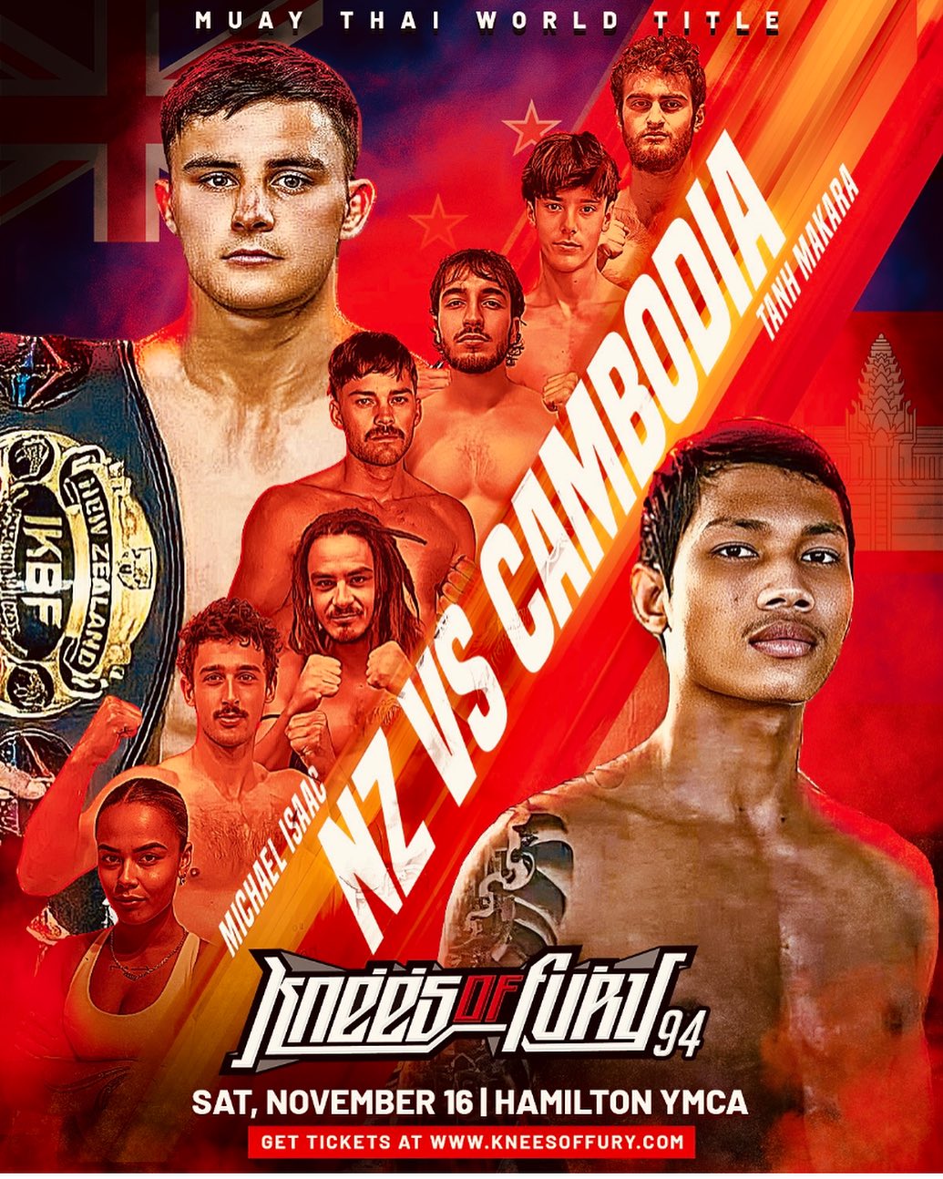 Knees of Fury 94 poster