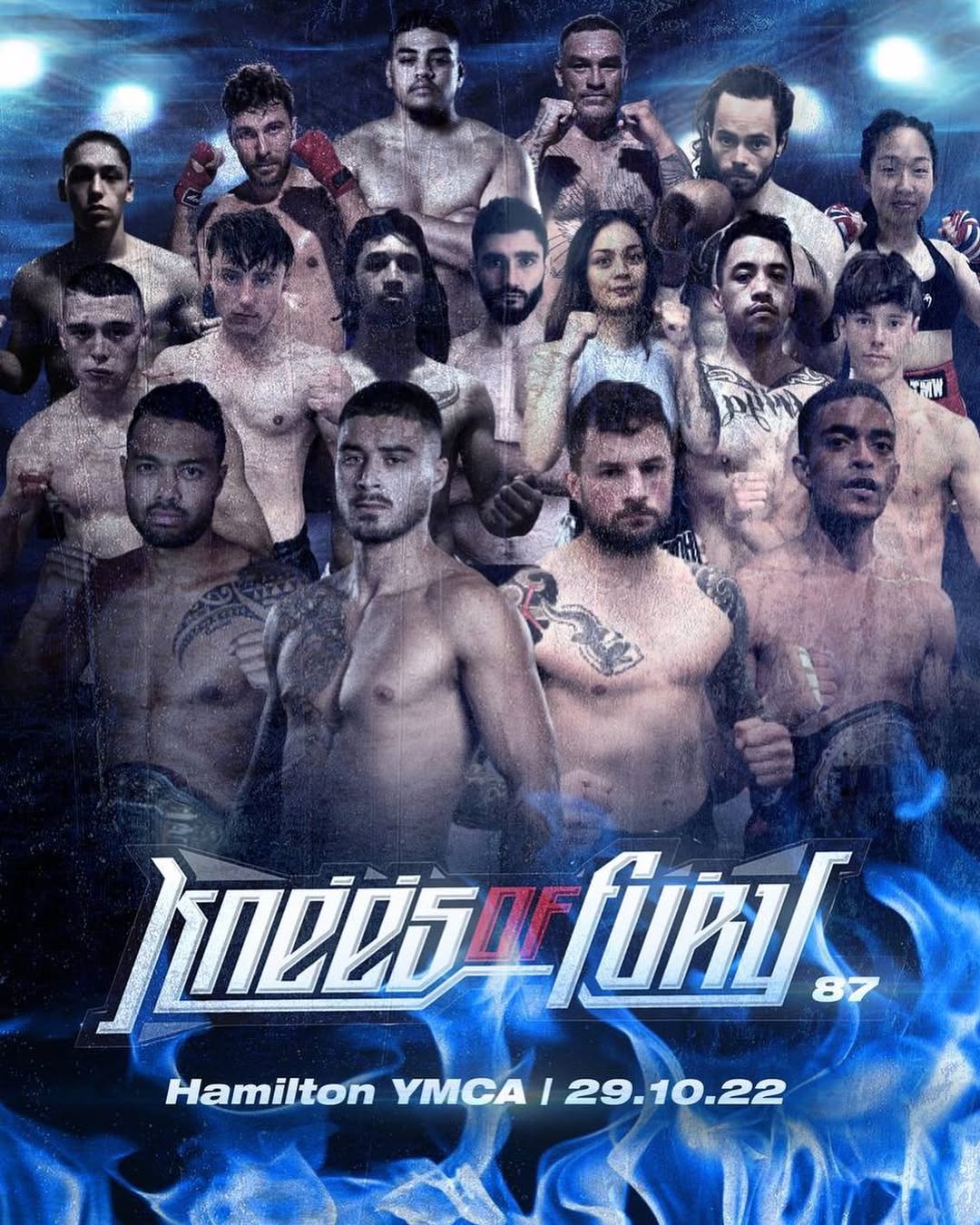 Knees of Fury 87 poster