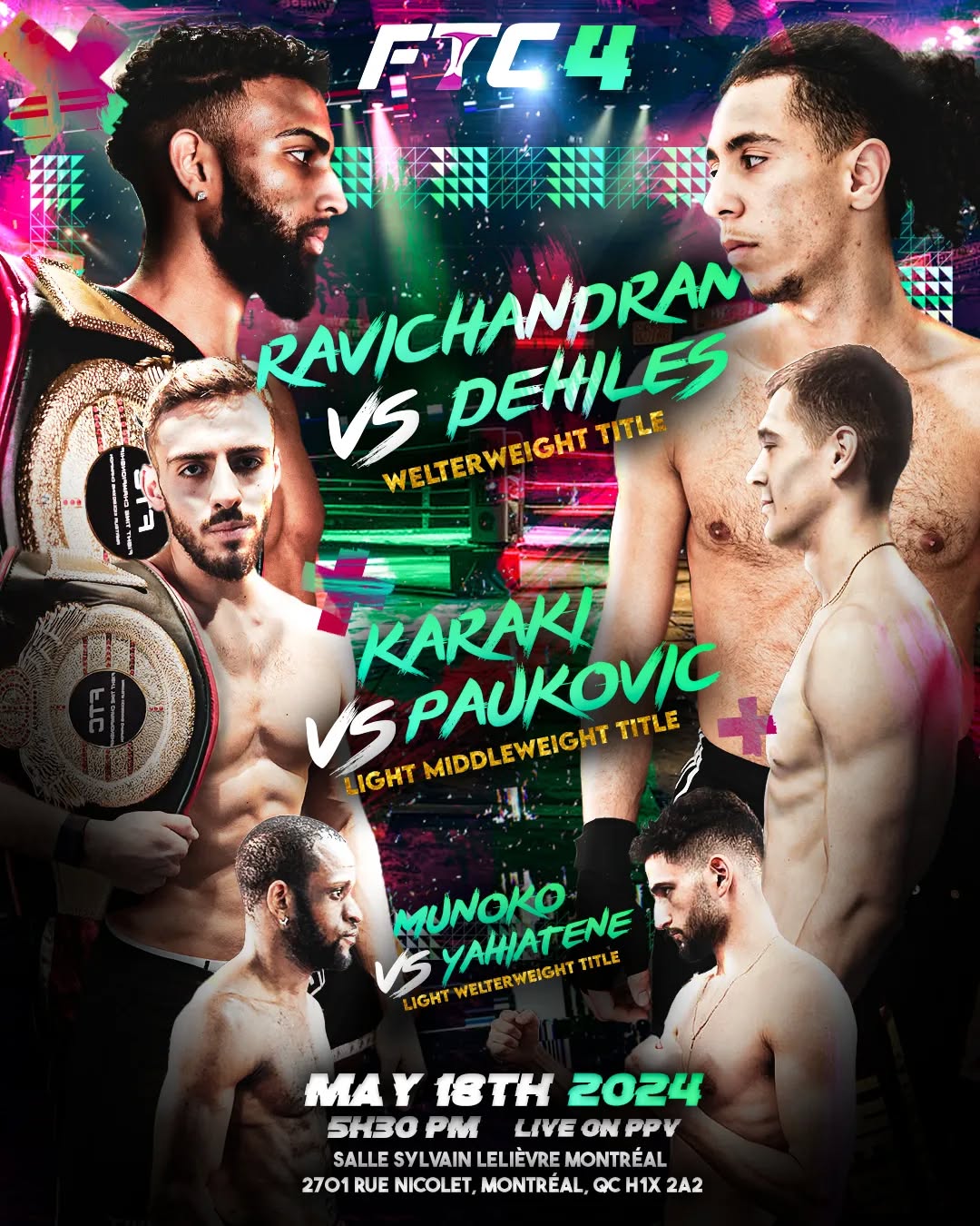 Fight Time Championship 4 poster