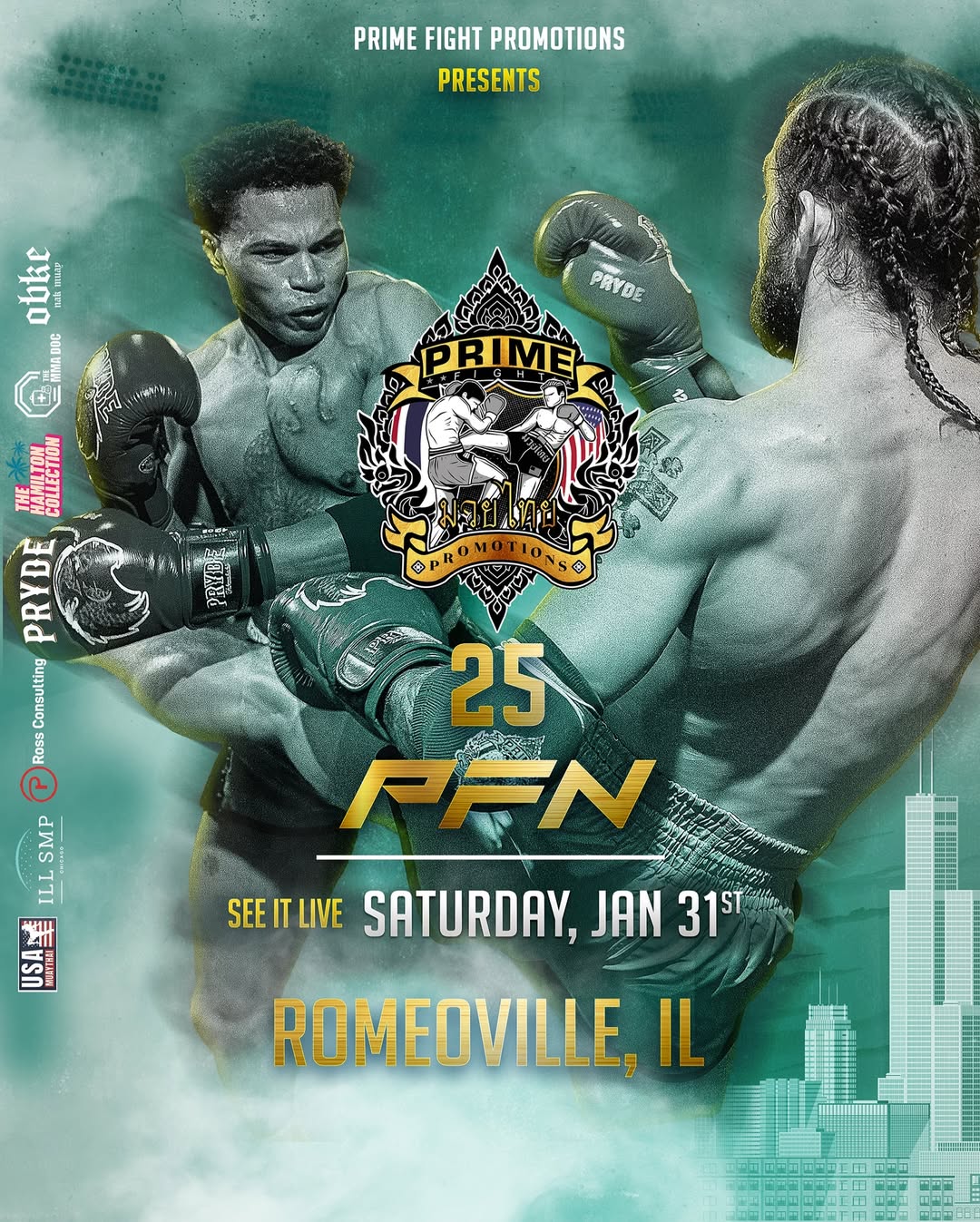 Prime Fight Night 25 poster