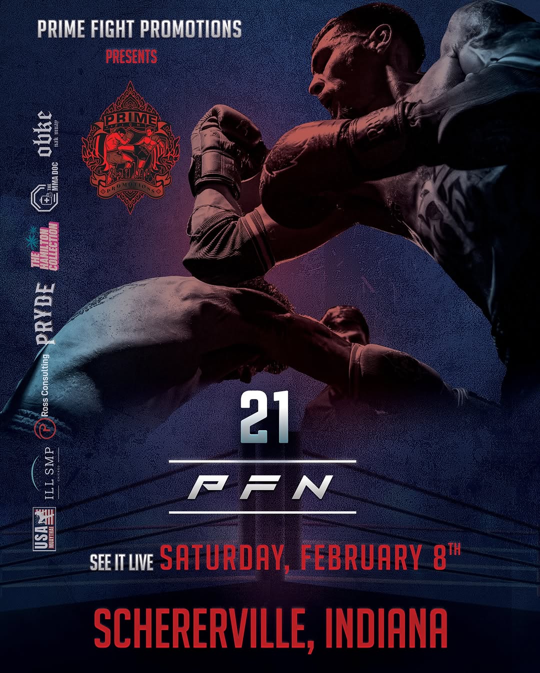 Prime Fight Night 21 poster