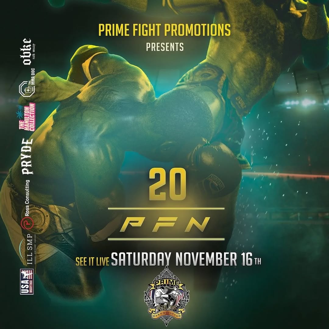 Prime Fight Night 20 poster
