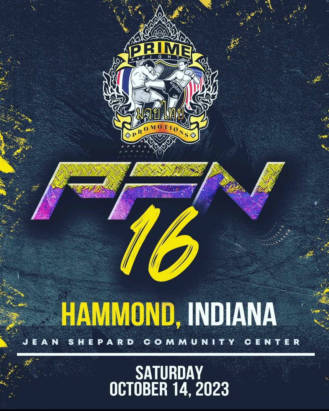 Prime Fight Night 16 poster