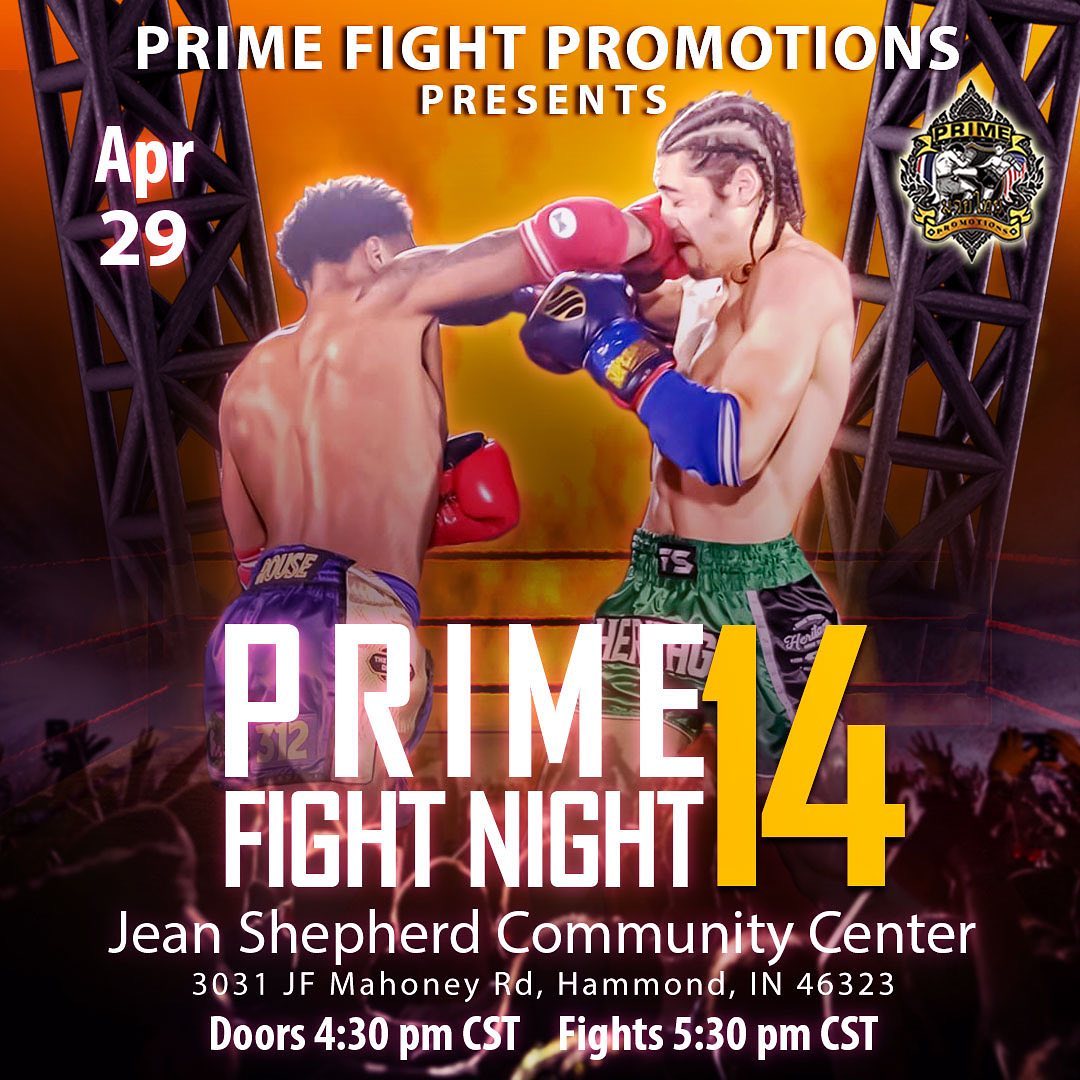 Prime Fight Night 14 poster