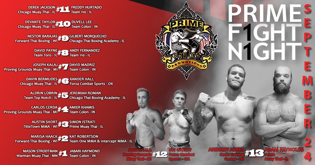 Prime Fight Night 11 poster