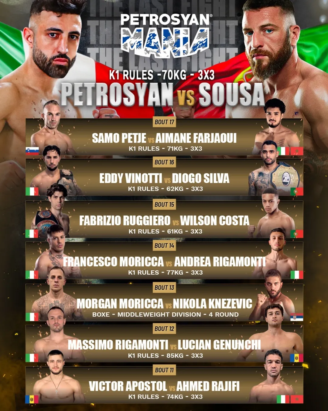 PetrosyanMania - The Last Fight poster