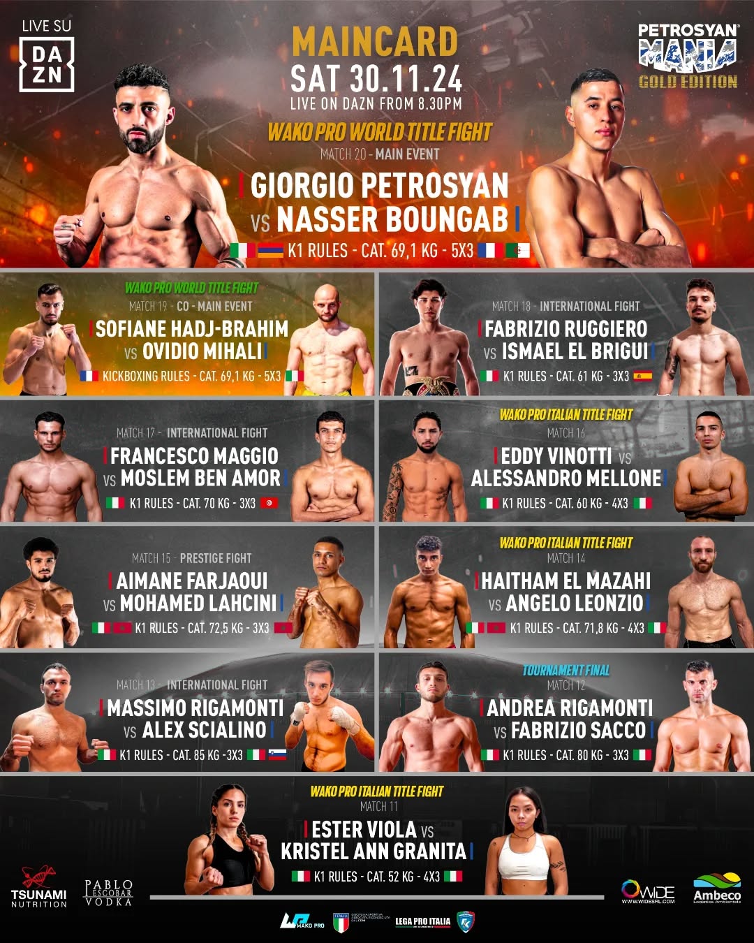 PetrosyanMania - Gold Edition (30.11.2024) poster