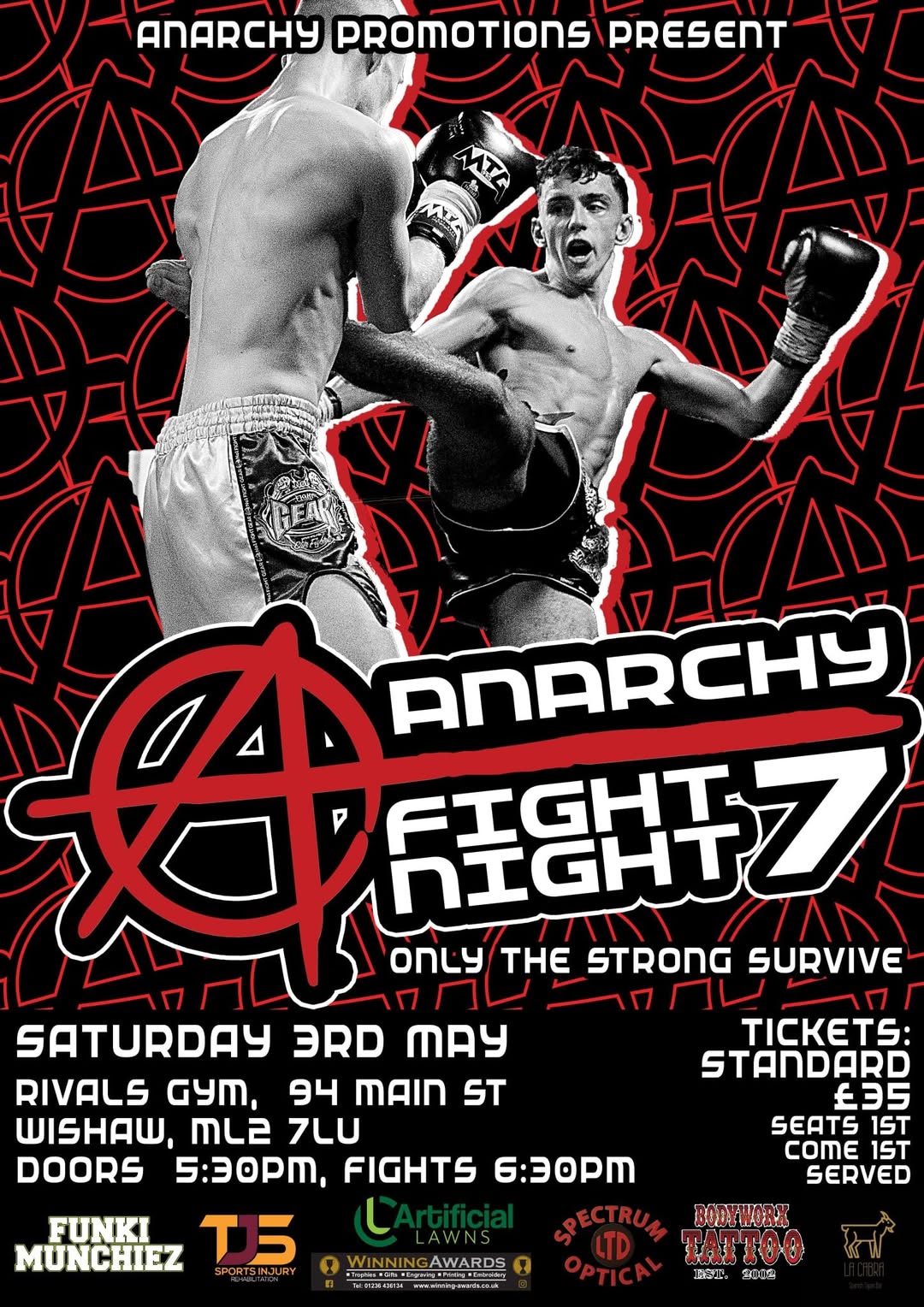 Anarchy Fight Night 7 poster