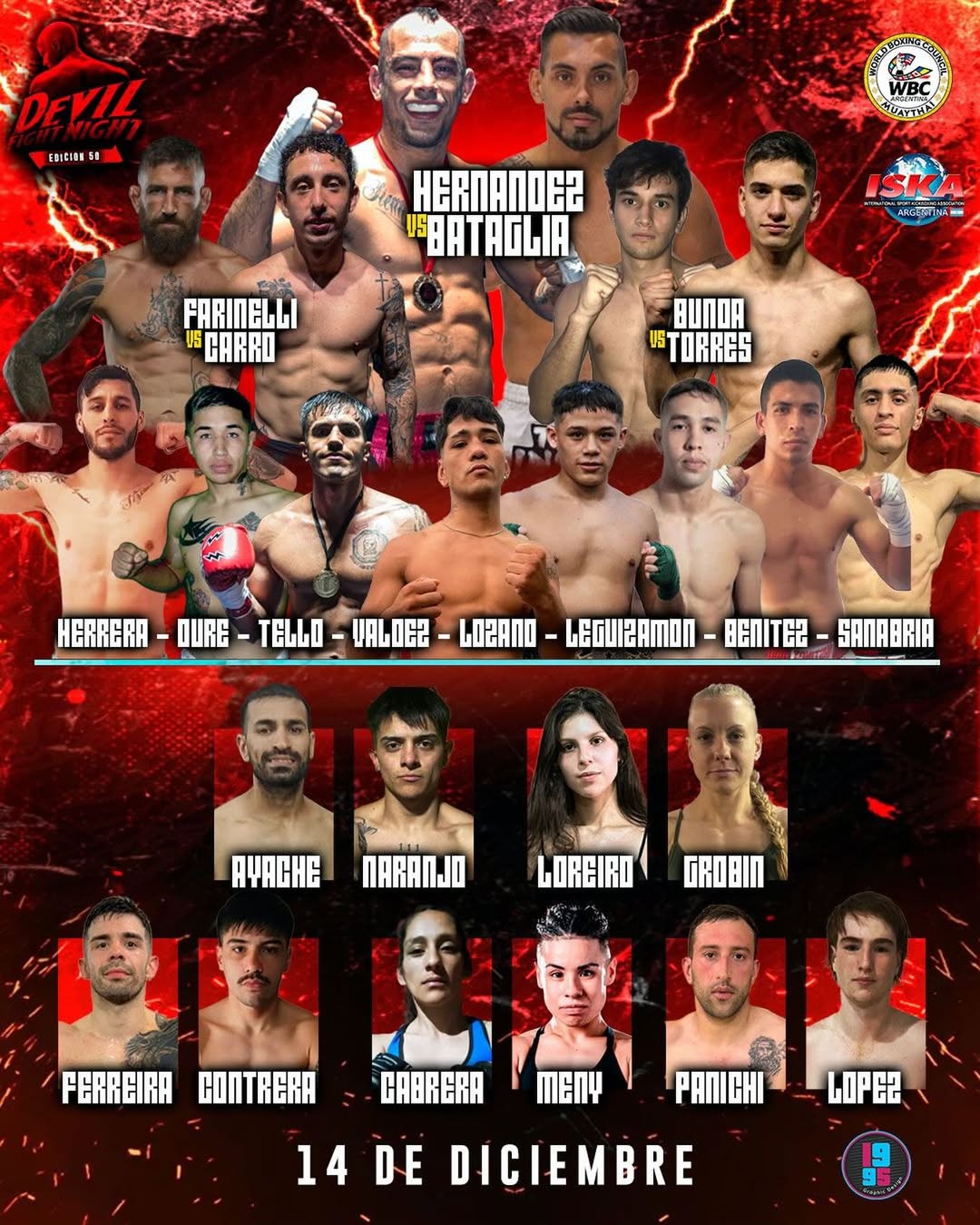 Devil Fight Night 50 poster