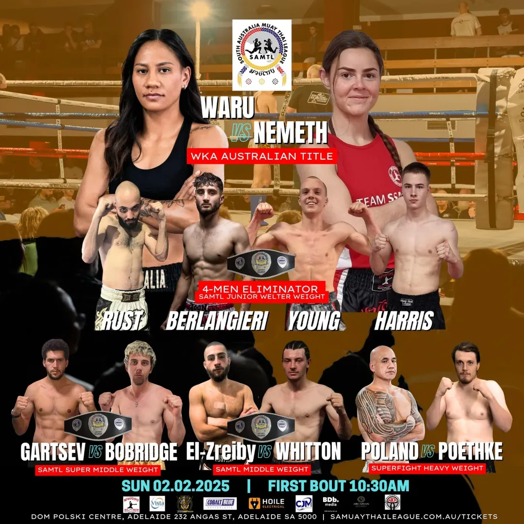 SA Muay Thai League (02.02.2025) poster