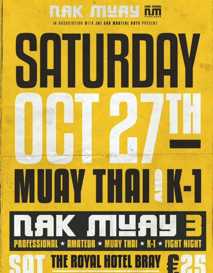 Nak Muay Fight Night 3 poster