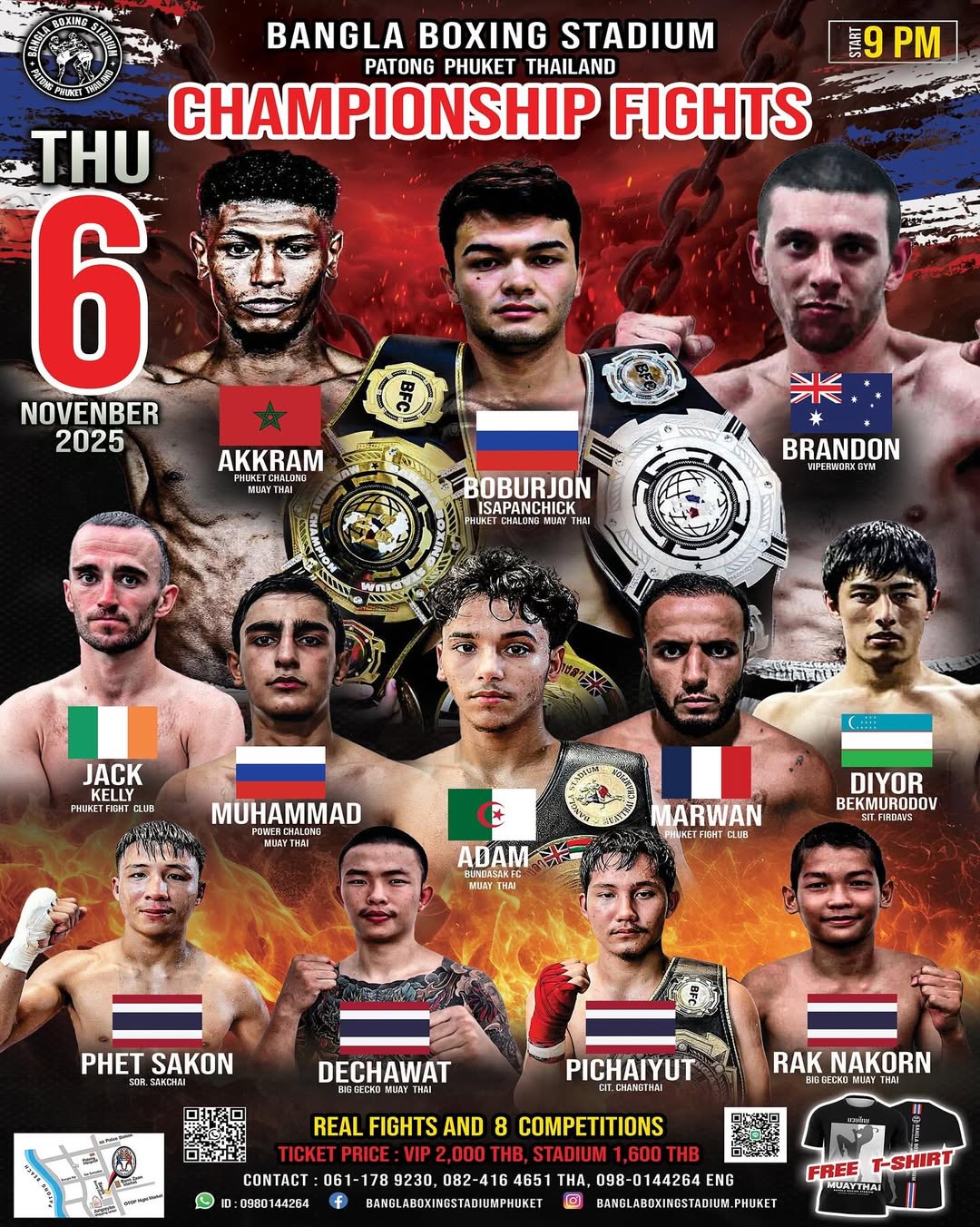 Bangla Boxing Stadium (06.11.2025) poster