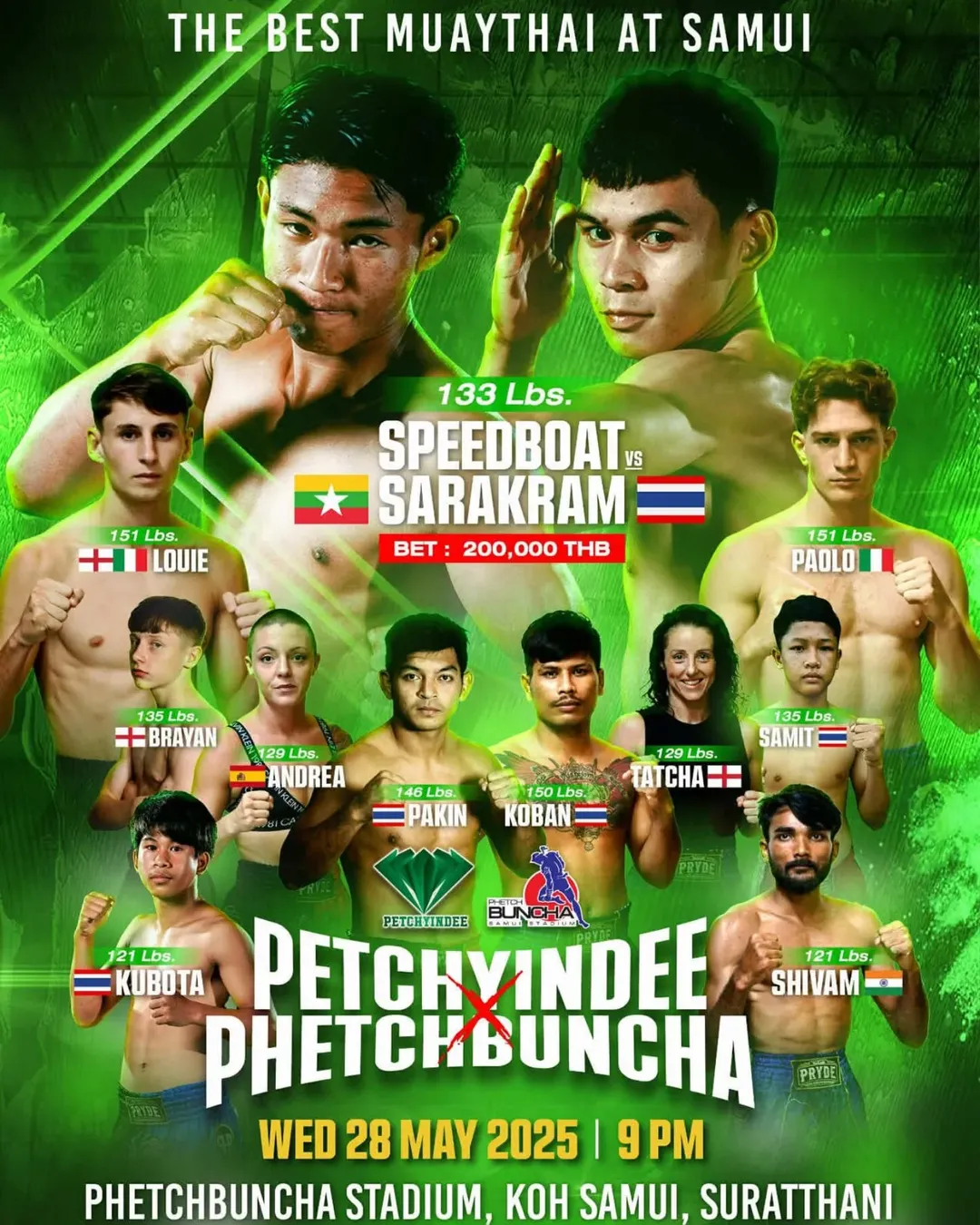 Petchyindee x Phetchbuncha (28.05.2025) poster