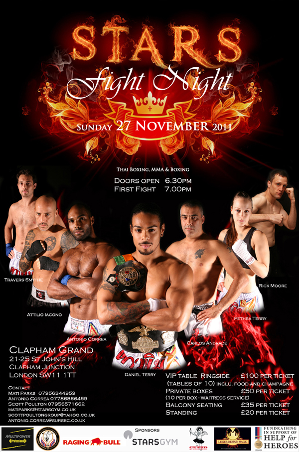 Stars Fight Night 1 poster
