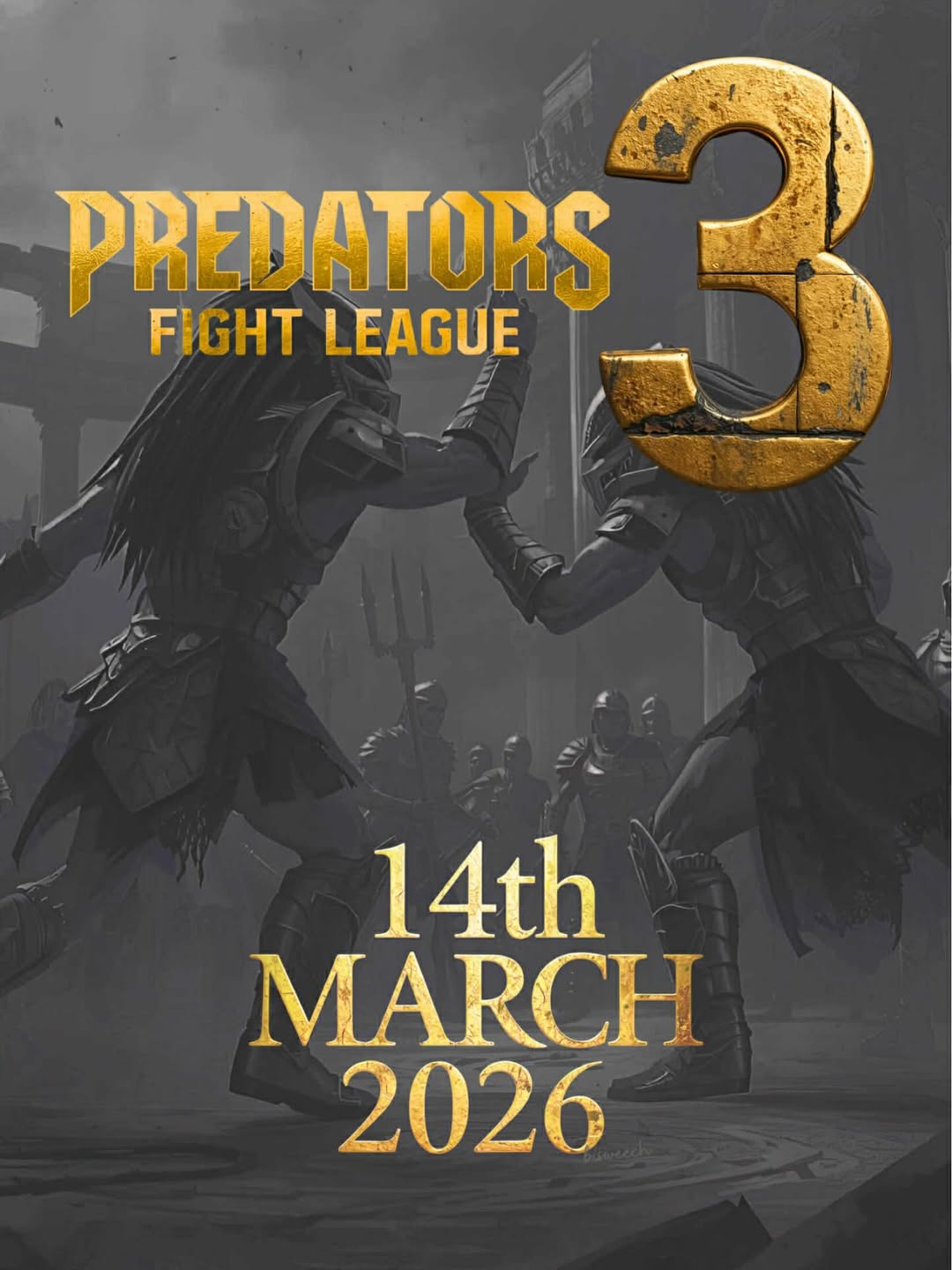 Predators Fight League 3 poster