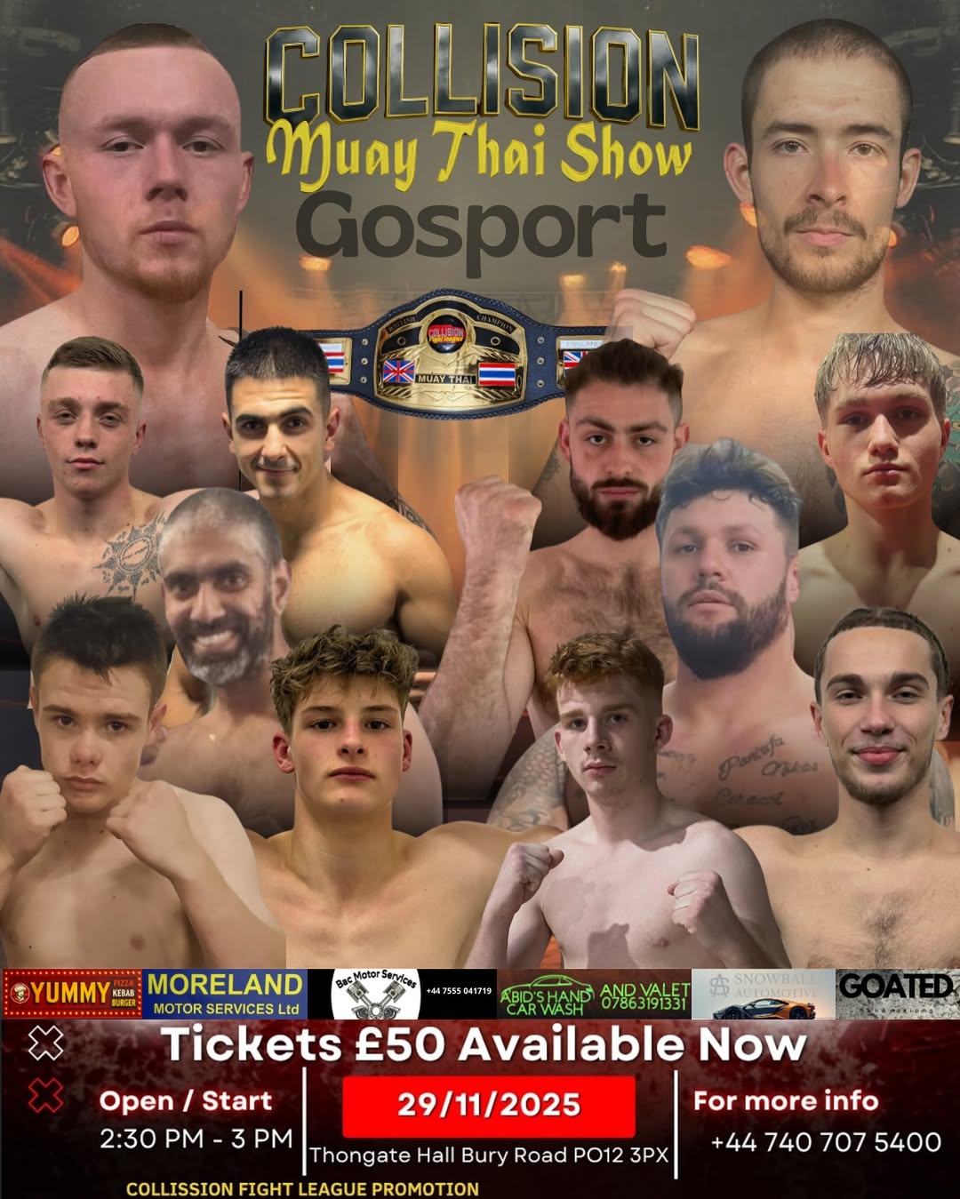 Collision Fight League (29.11.2025) poster