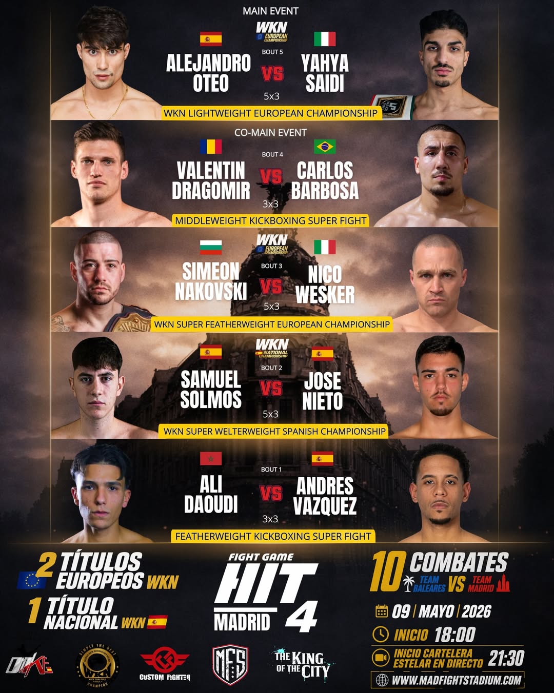 HIT Fight Game 4 poster