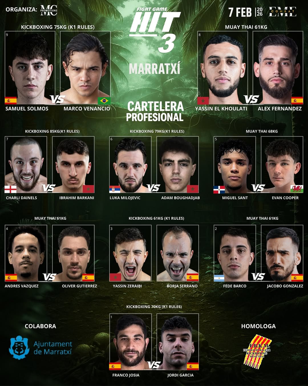 HIT Fight Game 3 poster