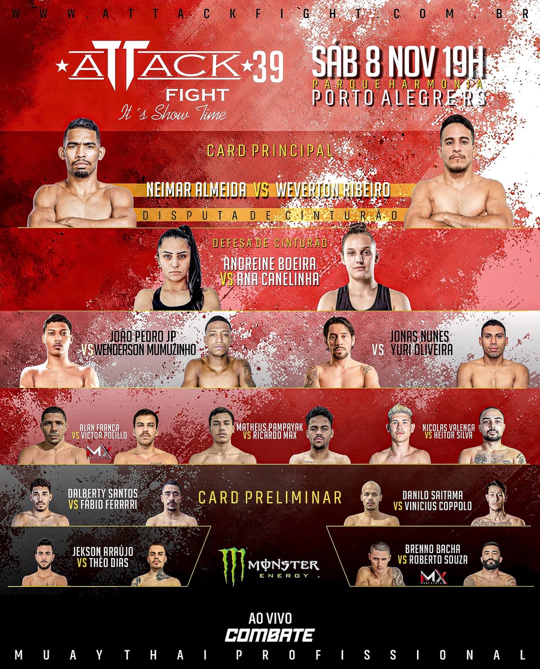 Attack Fight 39 poster