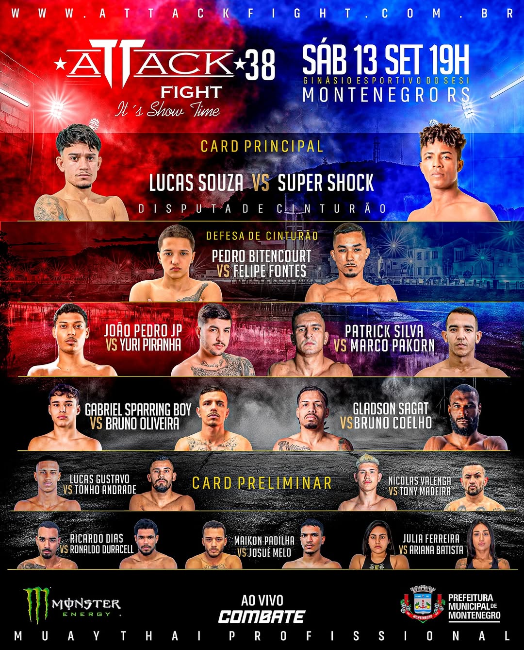 Attack Fight 38 poster