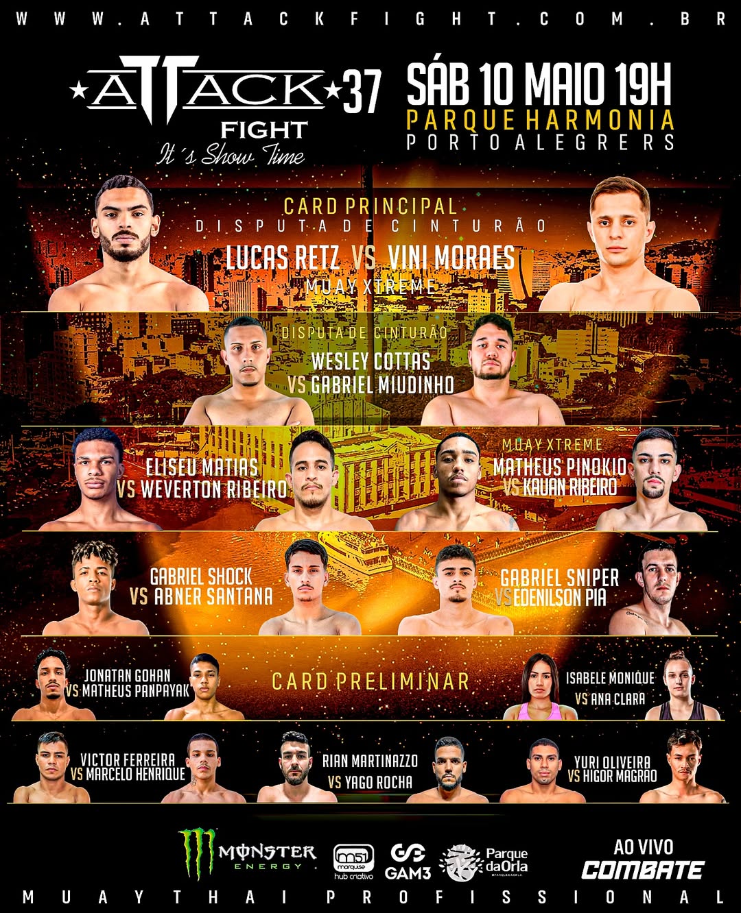 Attack Fight 37 poster