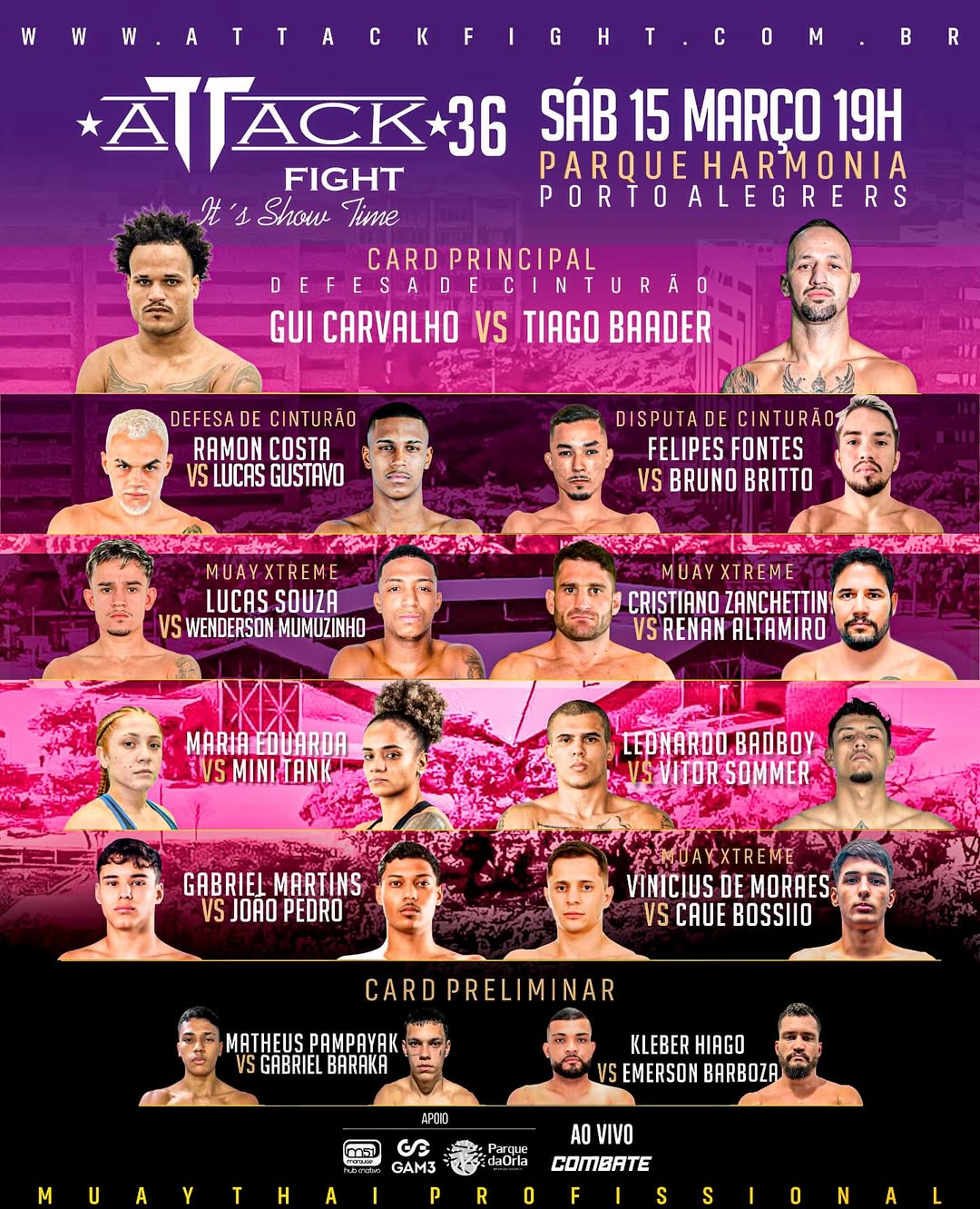Attack Fight 36 poster
