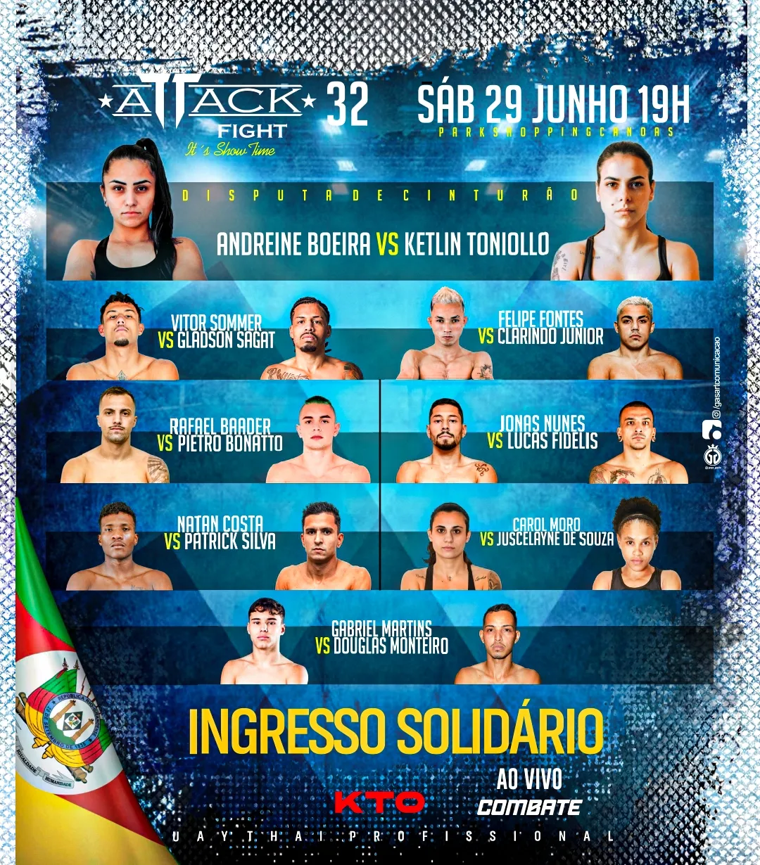Attack Fight 32 poster