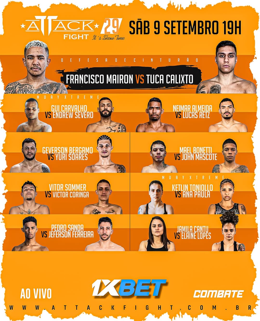 Attack Fight 29 poster