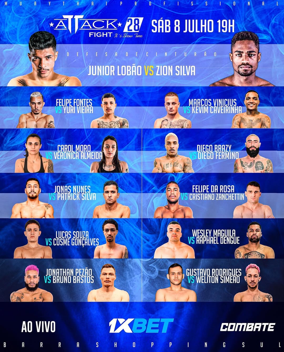 Attack Fight 28 poster
