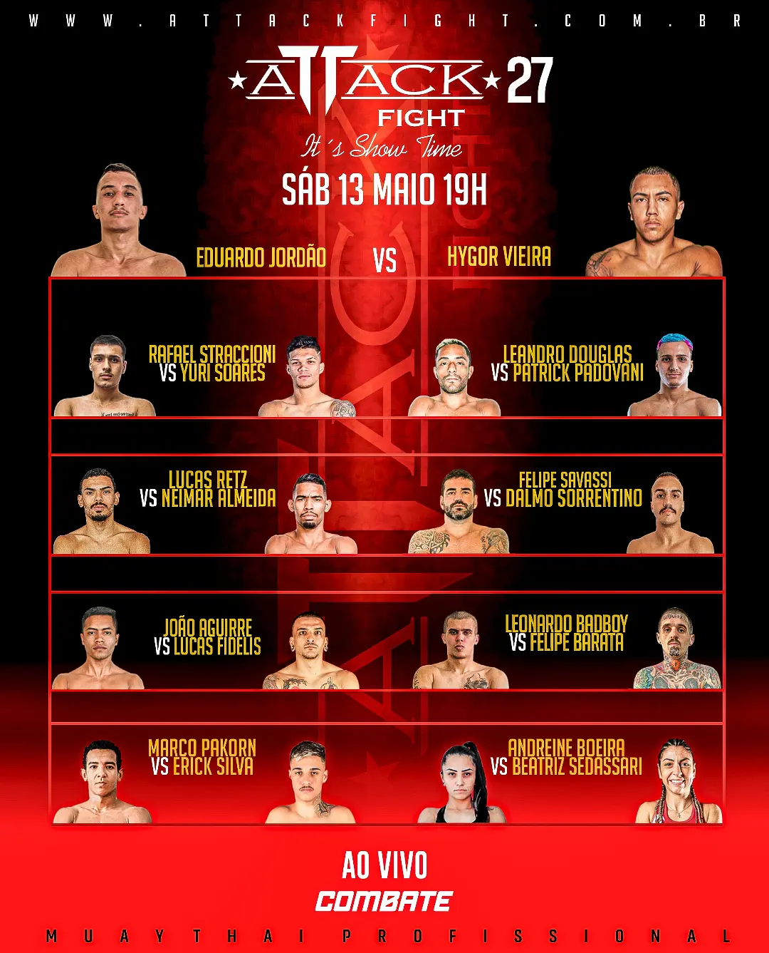 Attack Fight 27 poster