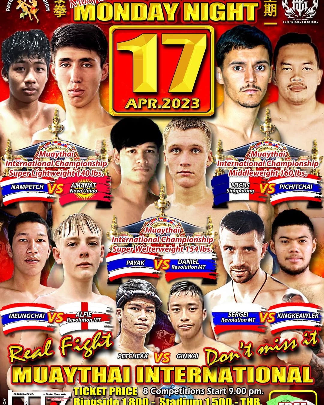Patong Boxing Stadium (17.04.2023) poster