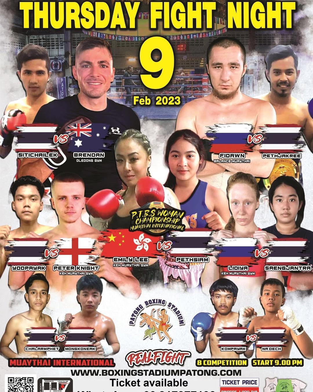 Patong Boxing Stadium (09.02.2023) poster