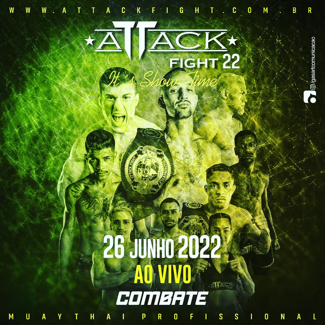 Attack Fight 22 poster