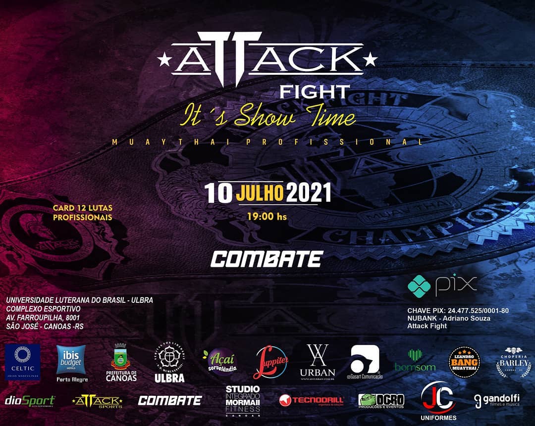 Attack Fight 18 poster