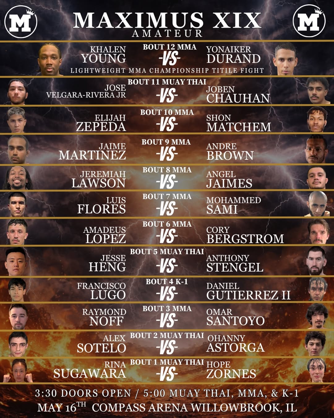 Maximus Promotions 19 poster