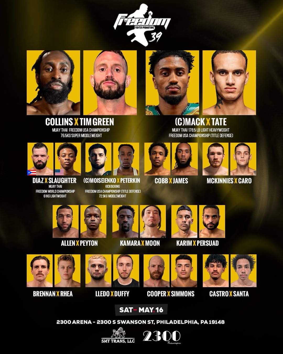 Freedom Fighter Promotions 39 poster
