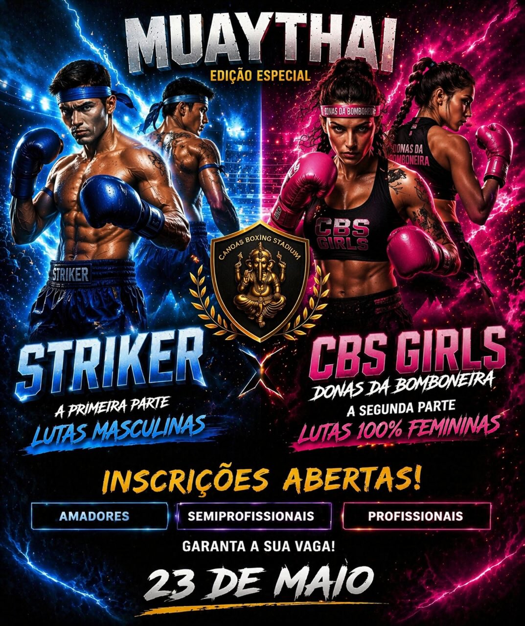Canoas Boxing Stadium (23.05.2026) poster