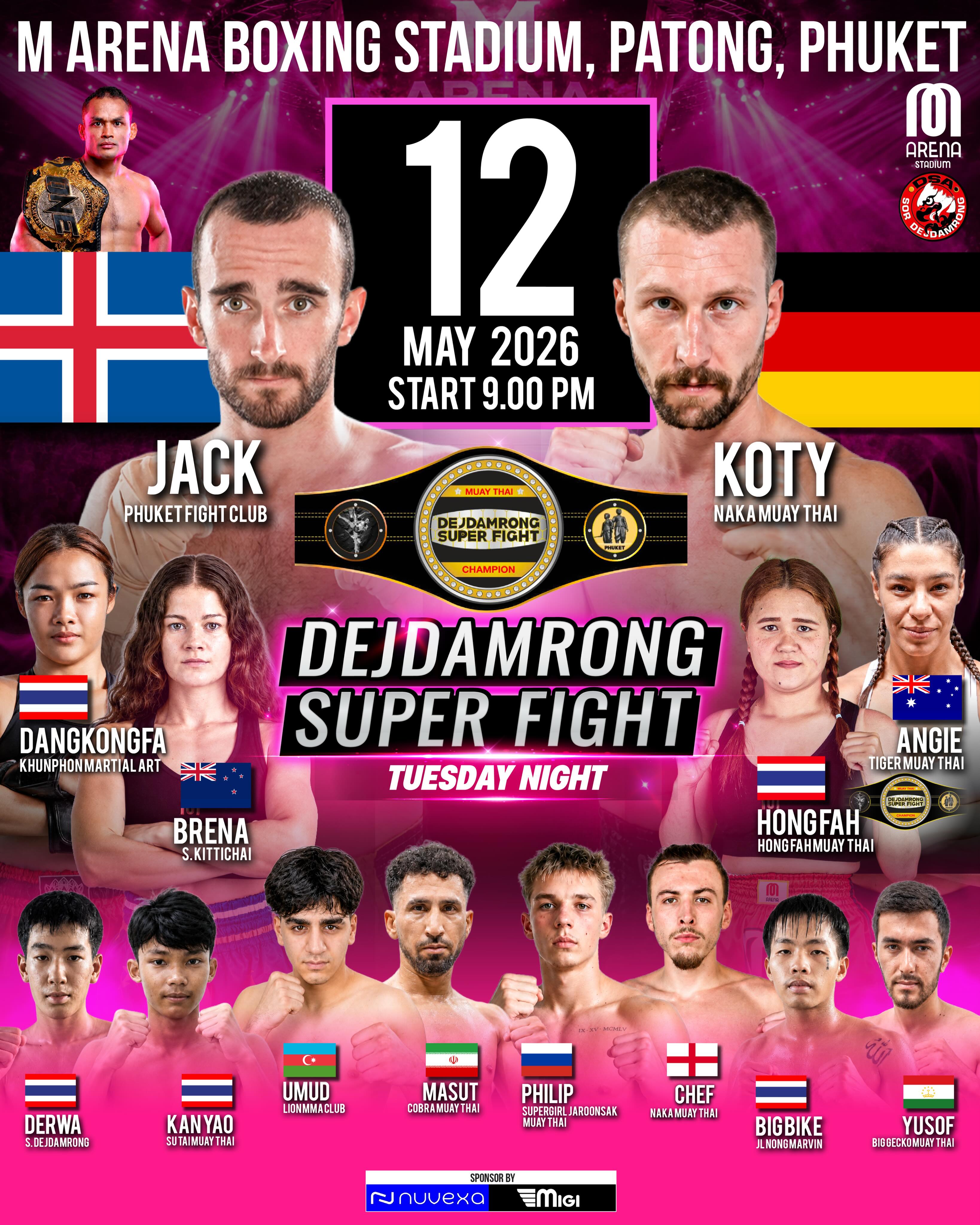Dejdamrong Super Fight (12.05.2026) poster