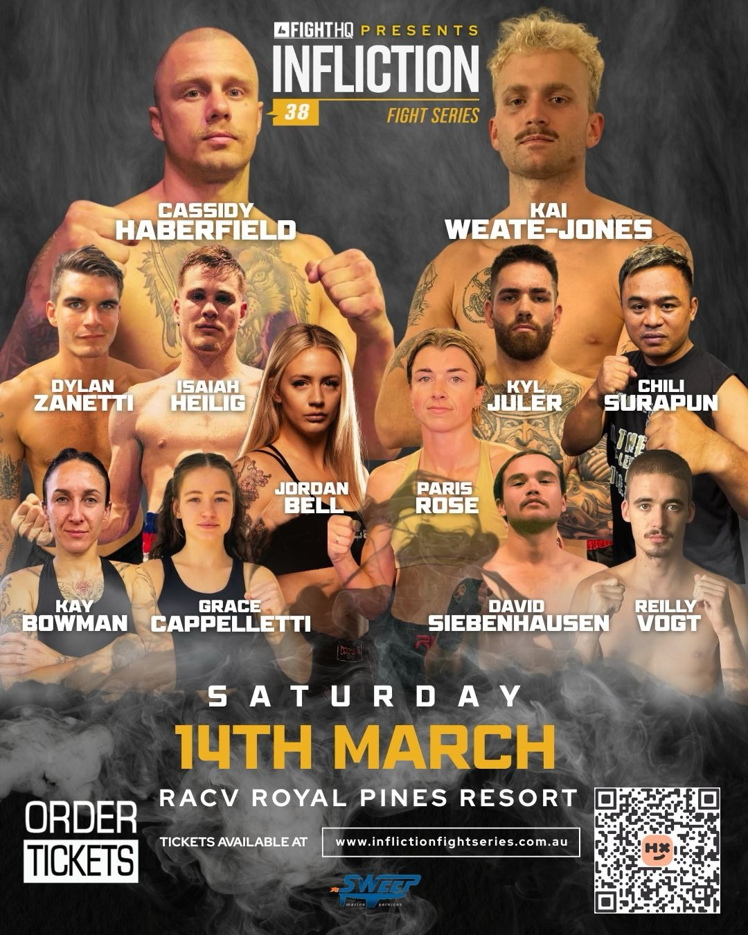 Infliction Fight Series 38 poster