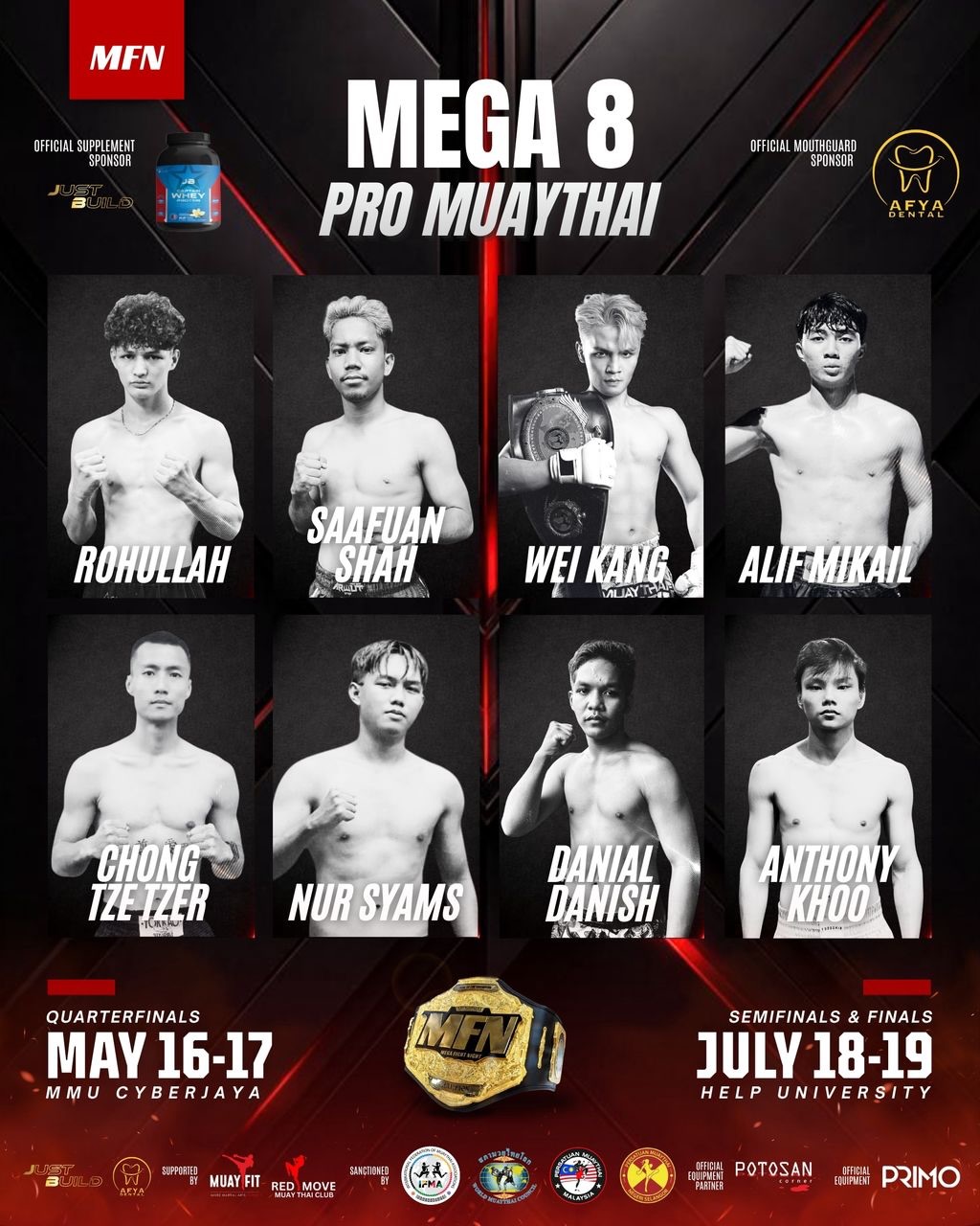 Mega Fight Night Championship (17.05.2026) poster