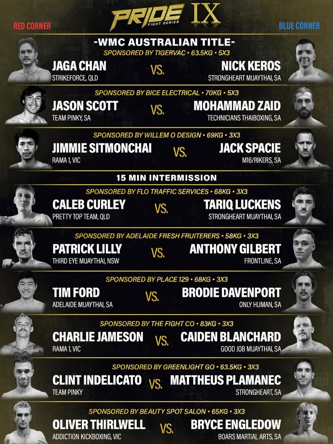 Pride Fight Series 9 poster