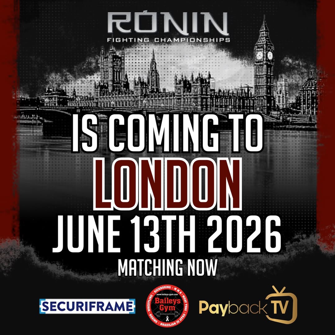 Ronin Fighting Championship 11 poster