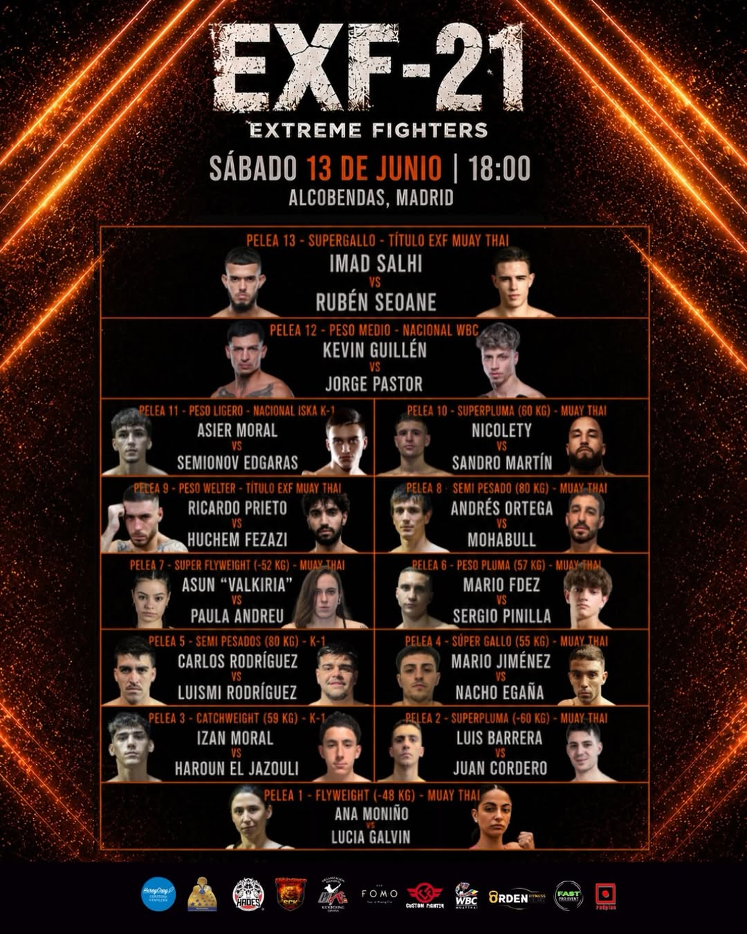 Extreme Fighters 21 poster